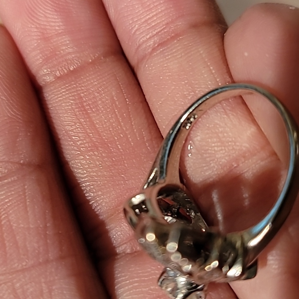 14k art deco vintage diamond ring - Picture 5 of 6